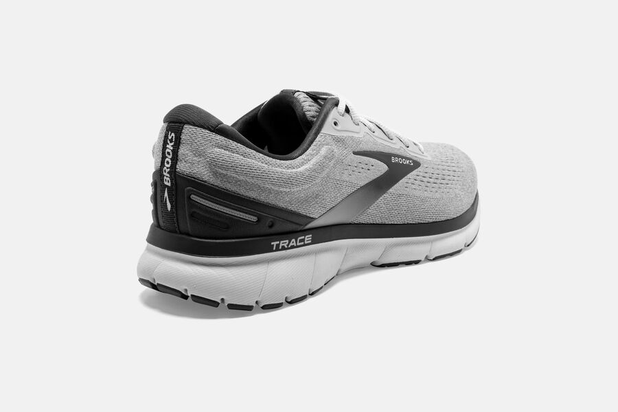 Brooks Trace Road Running Shoes Mens - Grey - BLMPK-3482